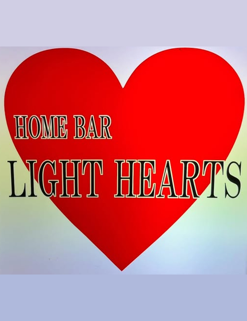 HOME BAR　ライトハーツ ロゴ